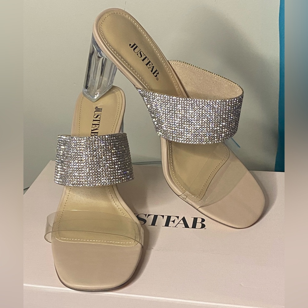 NWB JustFab Sidewalk Slayer Sandals